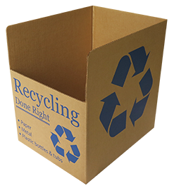 deskside recycling box