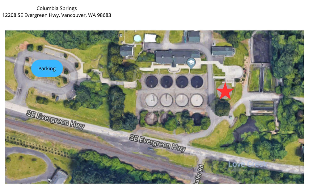 Columbia Springs map